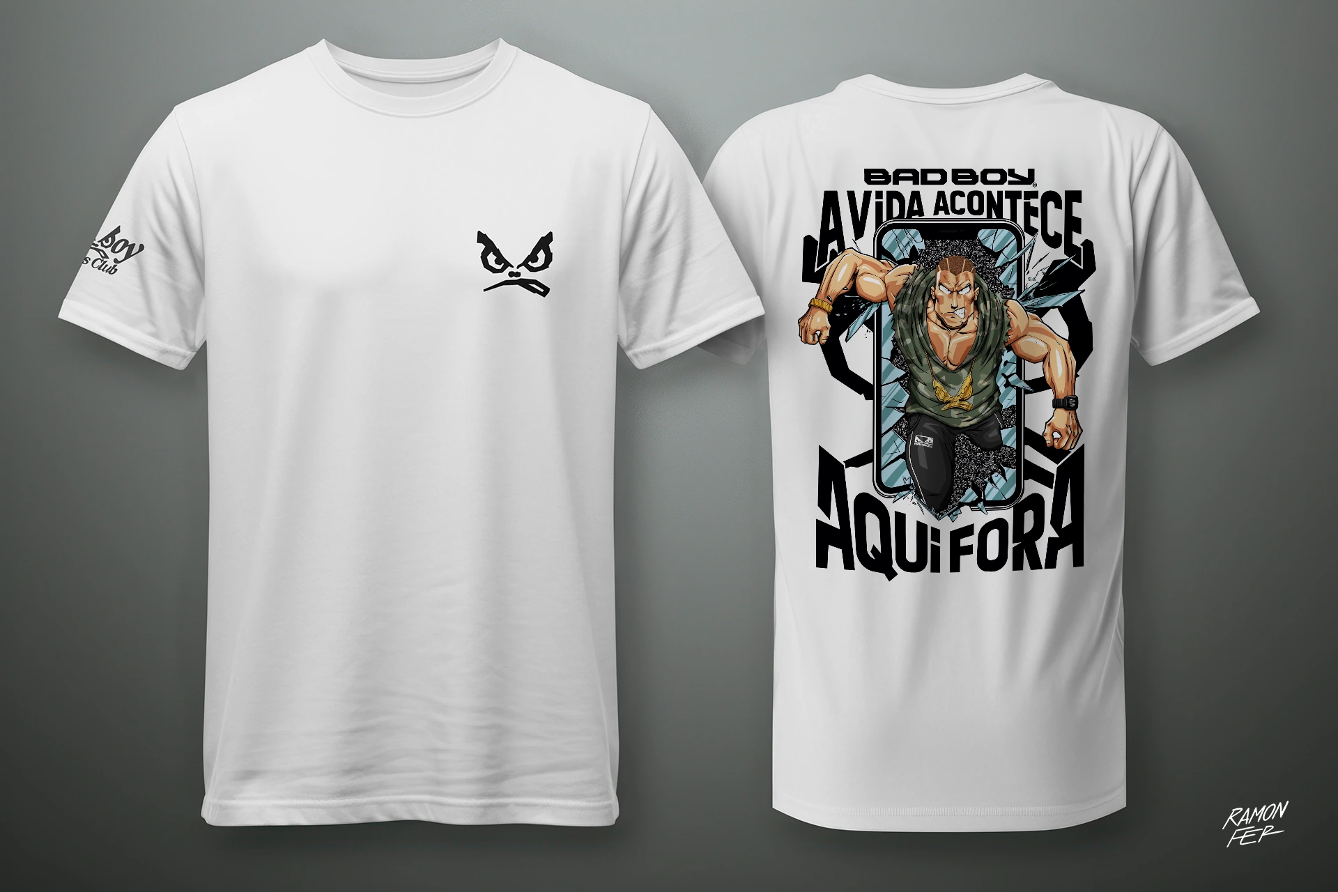 03 / Bad Boy · Ilustrações · Vista 3