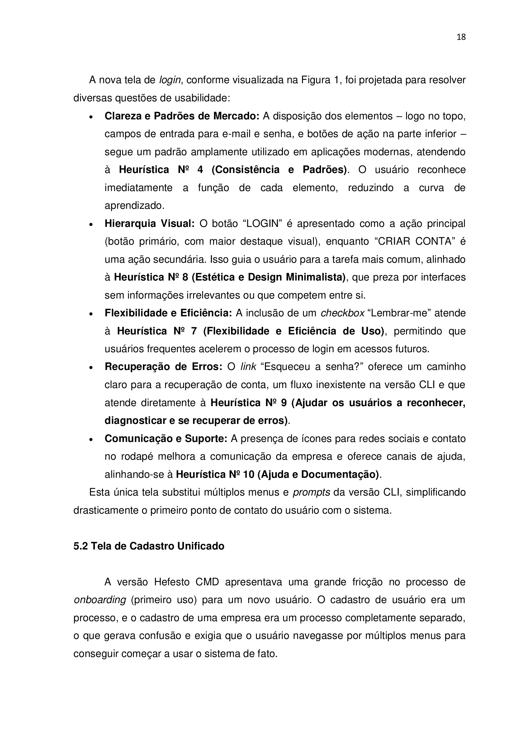 18 / Hefesto CMD · Vista 18