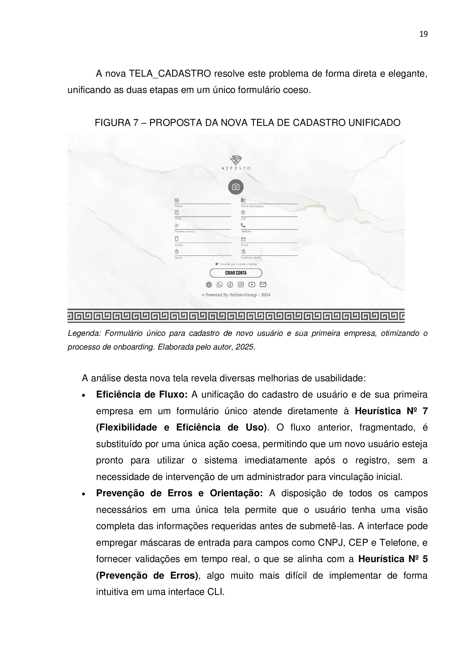 19 / Hefesto CMD · Vista 19