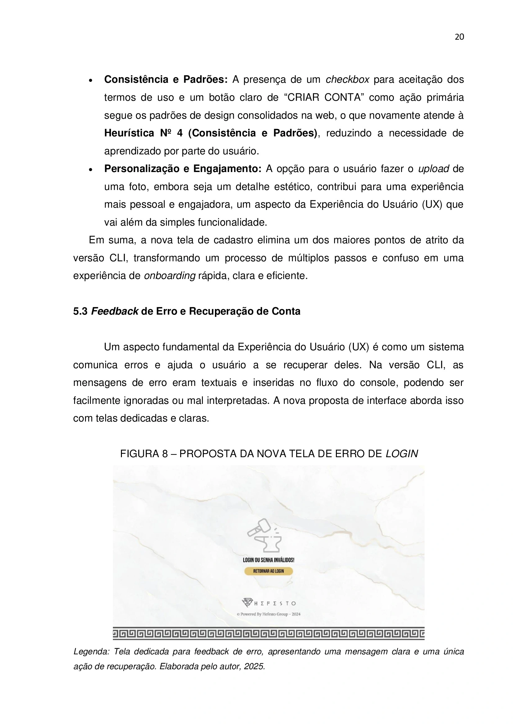 20 / Hefesto CMD · Vista 20