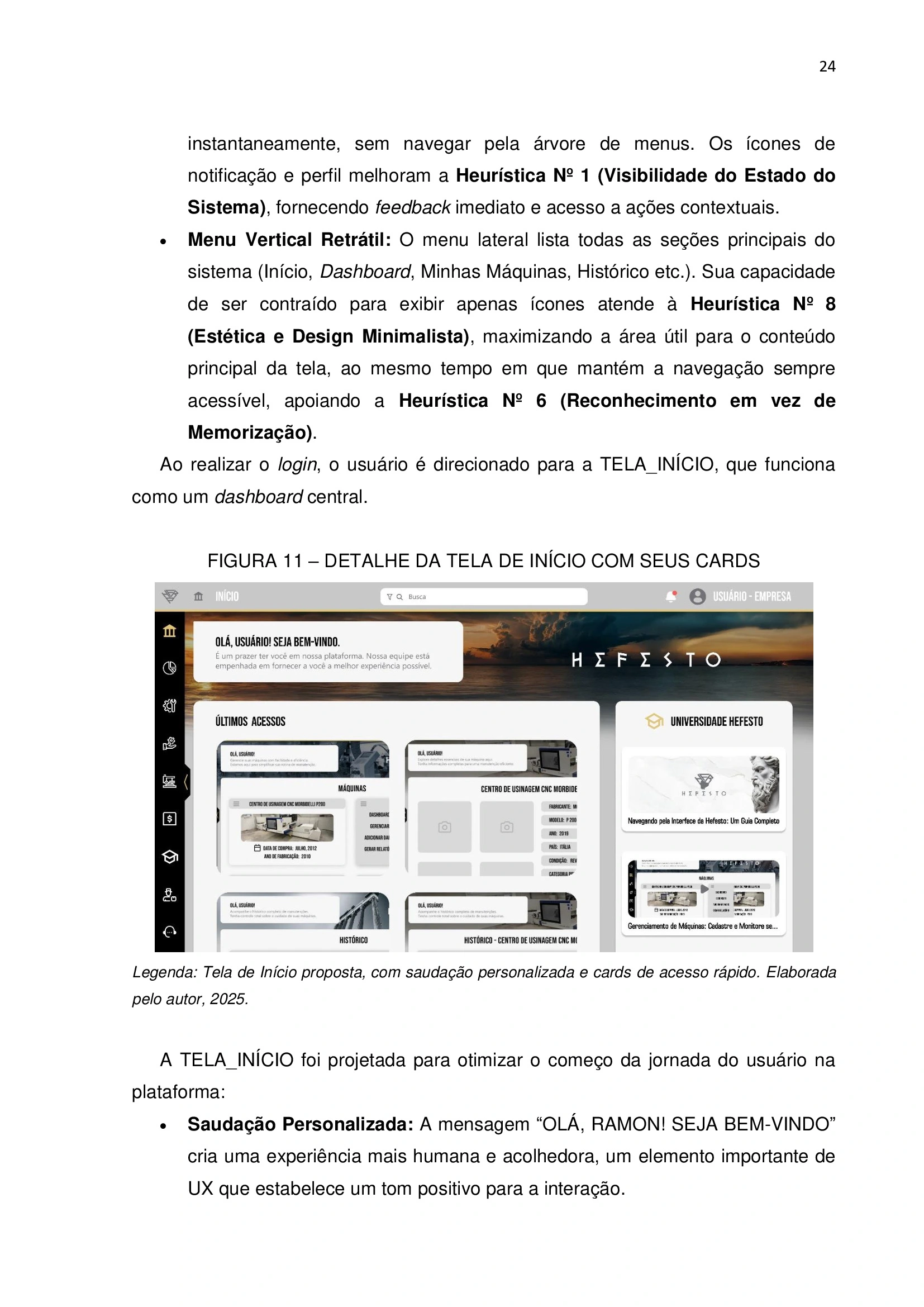 24 / Hefesto CMD · Vista 24