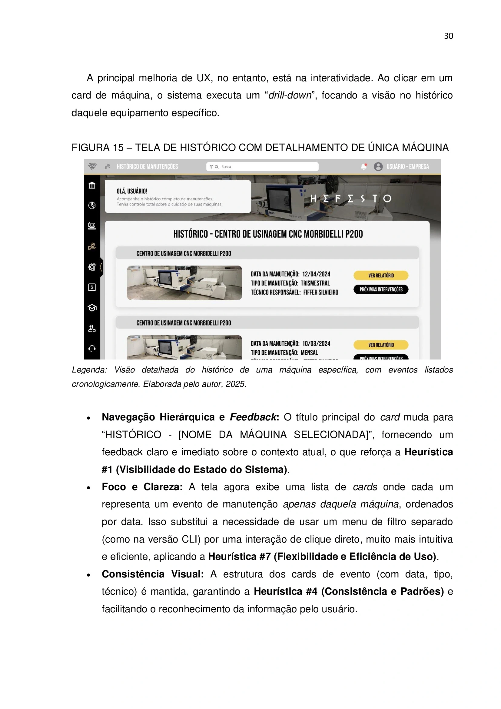 30 / Hefesto CMD · Vista 30