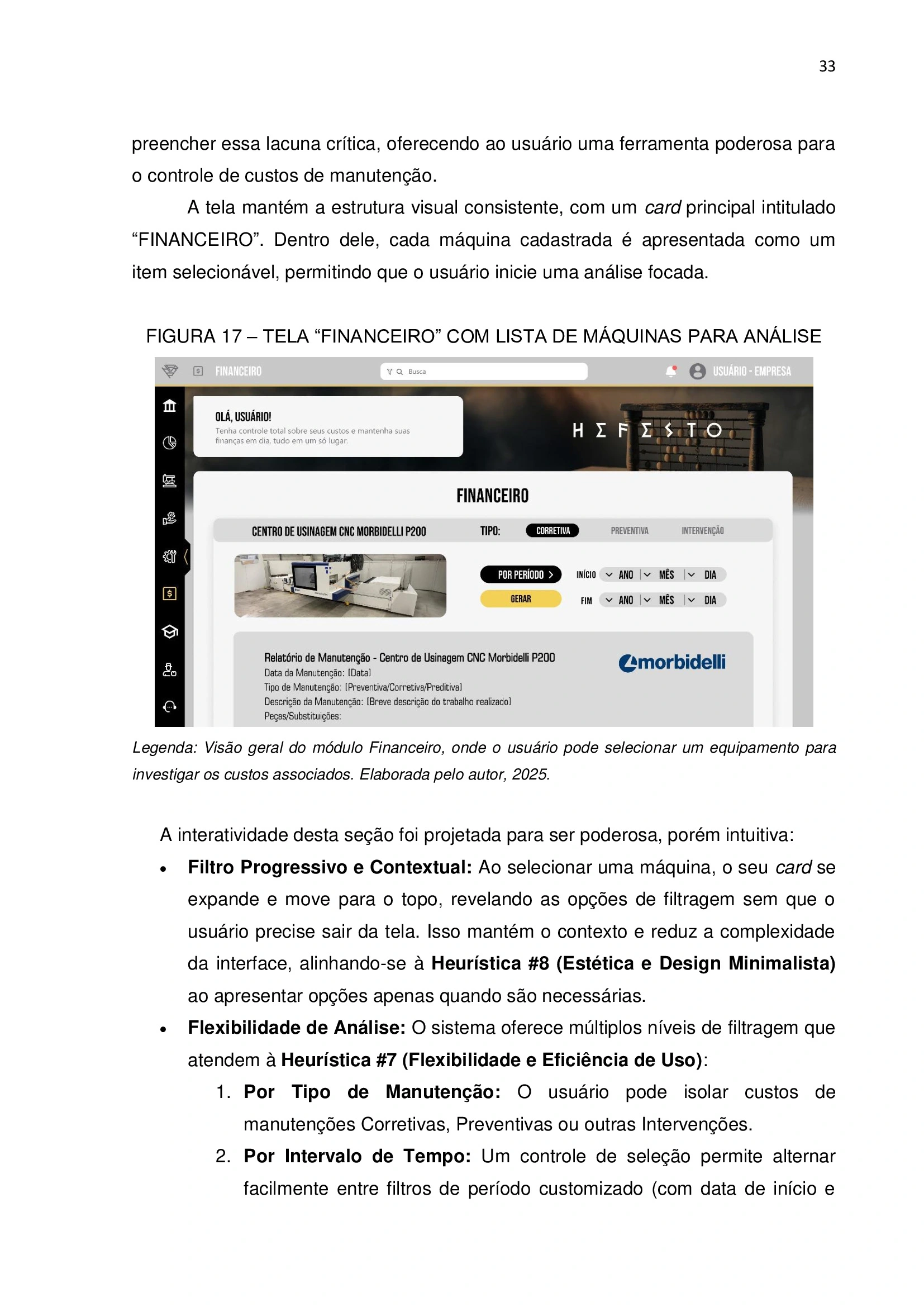 33 / Hefesto CMD · Vista 33